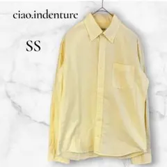 チャオインデンチャー/ciao.indenture 日本製シャツ【SS】イエロー