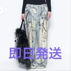 THEREDTHREAD S print sweat1 toys blue 新品