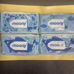 moony おしりふき トイレに流せる54枚　　4袋