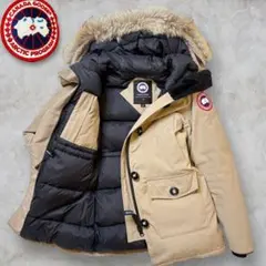 【美品 最高級の逸品】カナダグース 2603JL ベージュ ブロンテパーカー S