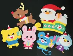 壁面飾り　【クリスマス】　冬　12月　こども園　幼稚園　保育園