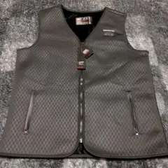 KEMIMOTO 電熱ベスト ヒーターベスト ブラック Lサイズ バイク 防寒