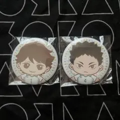 XmasSale★ハイキュー　缶バッジ 2個セット　及川岩泉