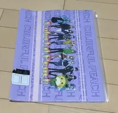 Colorful Peach クリアファイル A4サイズ
