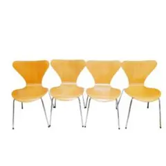 Fritz Hansen フリッツハンセン セブンチェア 4脚セット 送料込み②のサムネイル