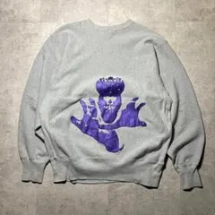 90sチャンピオンリバースウィーブスウェット刺繍トリコタグ発泡プリントXL希少