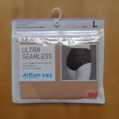 新品未使用品｜UNIQLO｜AIRism｜シームレスショーツ｜L｜ブラウン