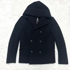 KAZUYUKI KUMAGAI ダブルコート　フード　ショート　カシミヤ　2