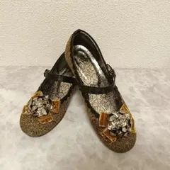ANNA SUI mini シューズ 21.0cm ビジュー付き