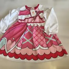 新品 120cm キュアアイドル ワンピース　なりきり　ドレス　コスプレ