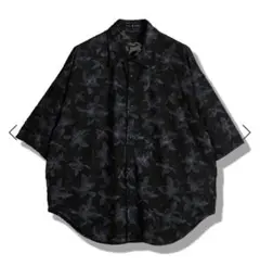 （新品、完売品）NOID. 25SS花柄半袖シャツ
