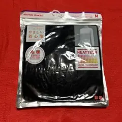 未使用 ユニクロ 極暖 ヒートテック シームレスリブタートルネックT 長袖 M