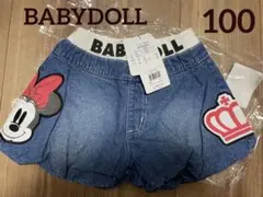 BABYDOLL ベビードール　ミニー　ハーフパンツ　半ズボン　パンツ　100