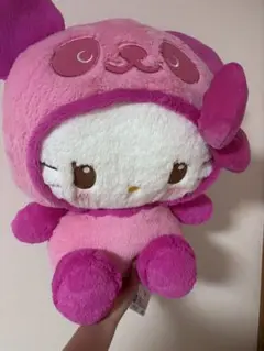 ハローキティ ぬいぐるみ パンダ HELLO KITTY