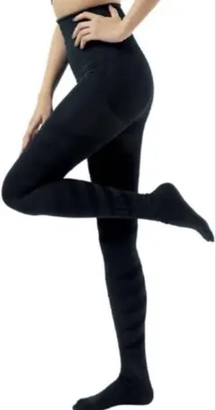 BELMISE slim tights L-LL 着圧レギンス　4枚セット