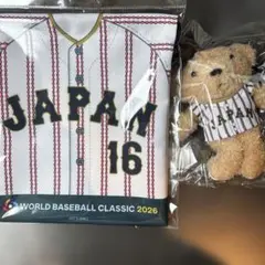 侍JAPAN大谷翔平巾着&ベアキーチェーン