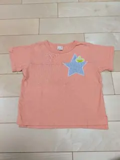 petit main オレンジ色 Tシャツ 100cm