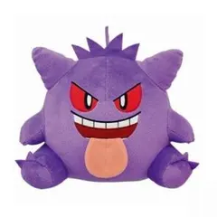 お座り ゲンガー Gengar ぬいぐるみ 大きめ 紫色