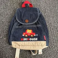 MIKI HOUSE デニム リュック 子供用のサムネイル