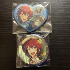 あんスタ 神崎颯馬 ラメキラハート缶バッジコレクション - メルカリ