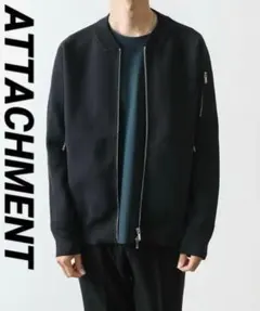 ATTACHMENT PE KNIT BOMBER JACKET MA-1のサムネイル