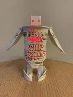 カップヌードル ロボタイマー 番外編】変身！カップヌードルロボタイマーが誕生日を祝う。Cup