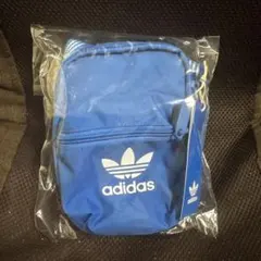 adidas ショルダーバッグ ブルーのサムネイル