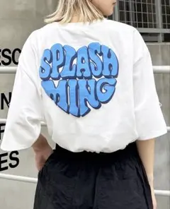 INGNI ドロストショート丈Tシャツ ホワイト