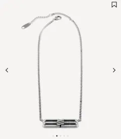 BALENCIAGA シルバー チェーンネックレスのサムネイル