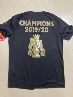 【新品タグ付】リバプールFC19-20ブラックユニフォーム クロップ直筆サイン入