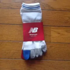 New Balance 5本指ソックス 3足セット 24-26cmのサムネイル