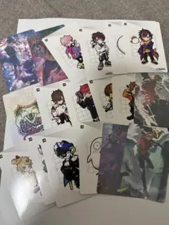 ぺこ様用CRコレクションカードとステッカー