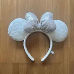 ホワイトミニー耳カチューシャ