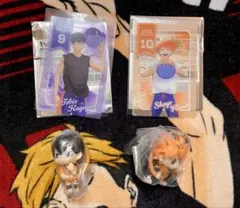 ハイキュー　日向翔陽　影山飛雄　こんにち輪　ビーチボールクリアカード　4点セット