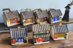 GAULT HOUSE ゴーハウス フランス製 ミニチュアハウス 4点セット