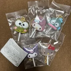 サンリオキャラクターズ　カラフルキャンディチャーム　セミコンプ