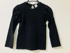【120】Bee des Bee ブラック長袖カットソー