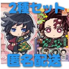 鬼滅の刃 ここみえアクリルフィギュア玖ノ型 義勇、炭治郎