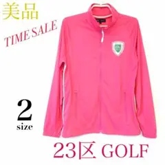 限定価格【美品】23区GOLF ゴルフ レディース ライト ブルゾン ジャケット