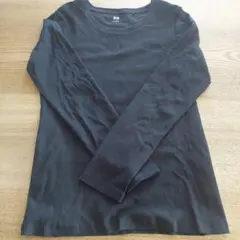 UNIQLO ブラック 長袖Tシャツ M