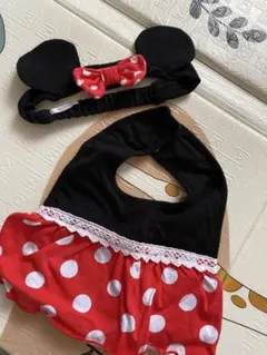 ディズニー　ミニー　ヘアバンド&スタイ　セット