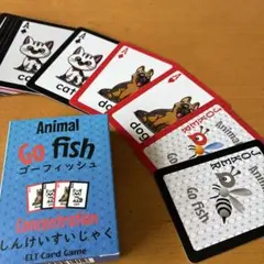 Animal Go Fish カードゲーム