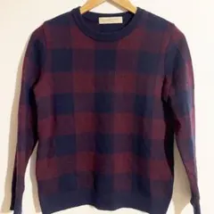 beauty & youth united arrows ニット チェック