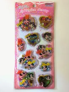 正規品　パワーパフガールズ　スパンコールパーティー　カプセルシール　新品