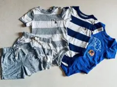 5点セット！GAP半袖ロンパース&ズボン6〜12month