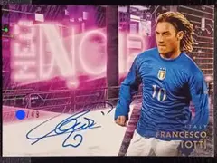 49枚限定 Francesco Totti On Card Auto サイン