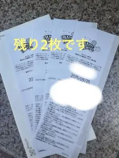 ハッピーエントリー 4枚セット　バラ売り可 4枚セット チケット ハッピーエントリー 9/4 ディズニーランド