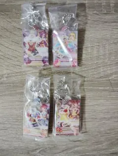 アイカツ だれでもアイドル活動アクリルチャーム 4つ セット
