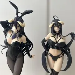 オーバーロード　アルベド　バニー　フィギュア　2種セット　プライズ　bicute