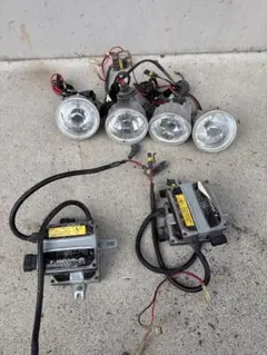 早い者勝ち! Gcraft フォグランプ4つセット HID付き ジムニー